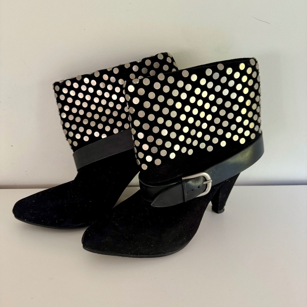 ROSEGOLD Studded Ankle Boot Belt